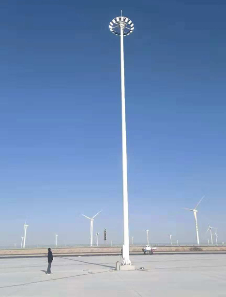 瓜州高速路服务区曲水高杆灯项目