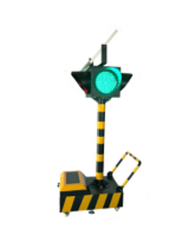 曲水太阳能移动信号灯