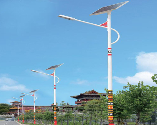 曲水民族特色路灯