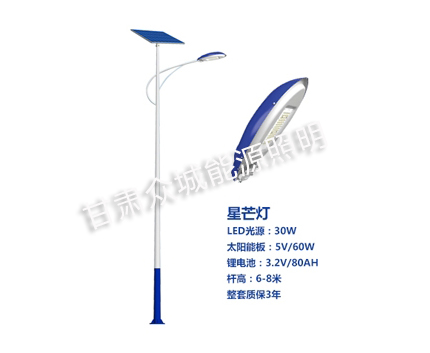曲水爆款太阳能路灯