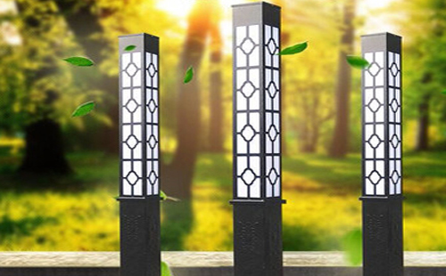 曲水景观灯选型与在园林照明中的应用要点